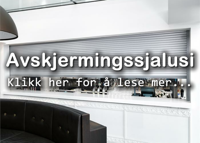 Avskjermingssjalusi